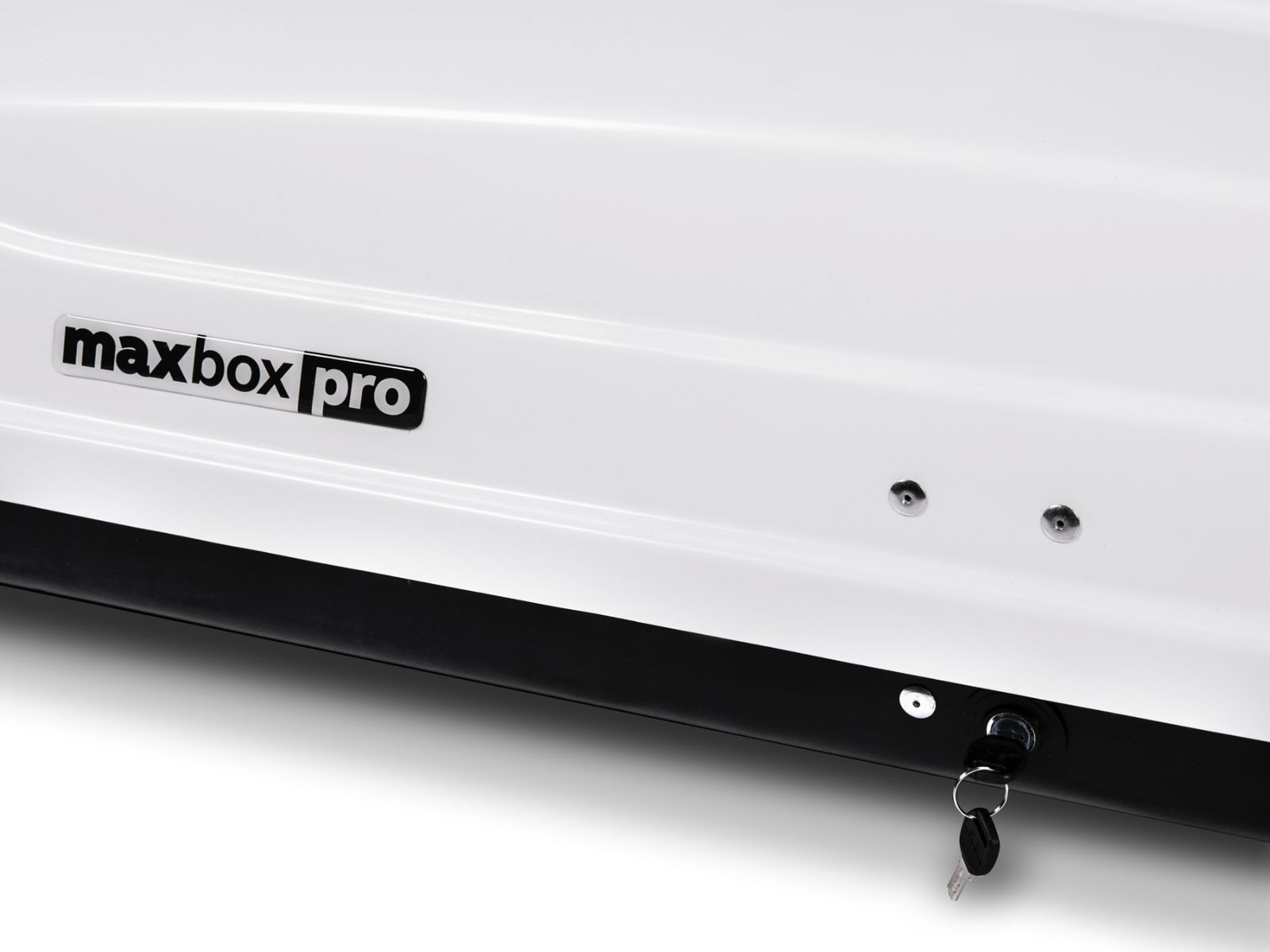 Автобокс MaxBox Pro 460 Белый Глянец с двусторонним открытием