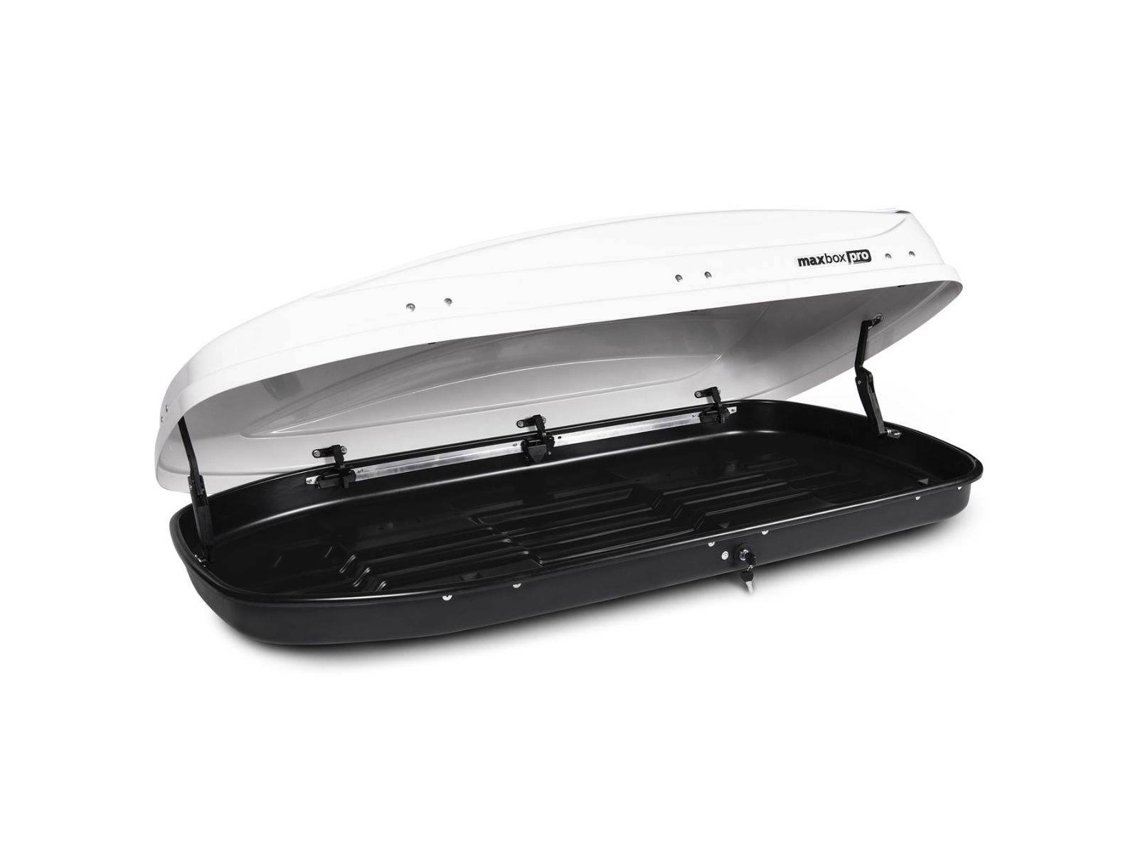 Автобокс MaxBox Pro 460 Белый Глянец с двусторонним открытием