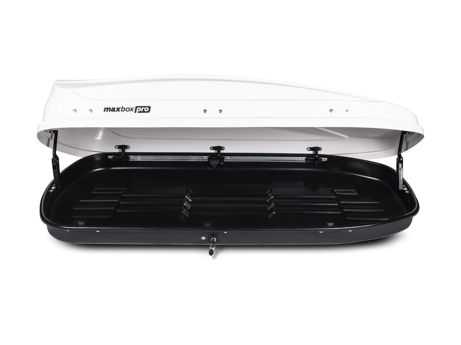 Автобокс MaxBox Pro 460 Белый Глянец с двусторонним открытием