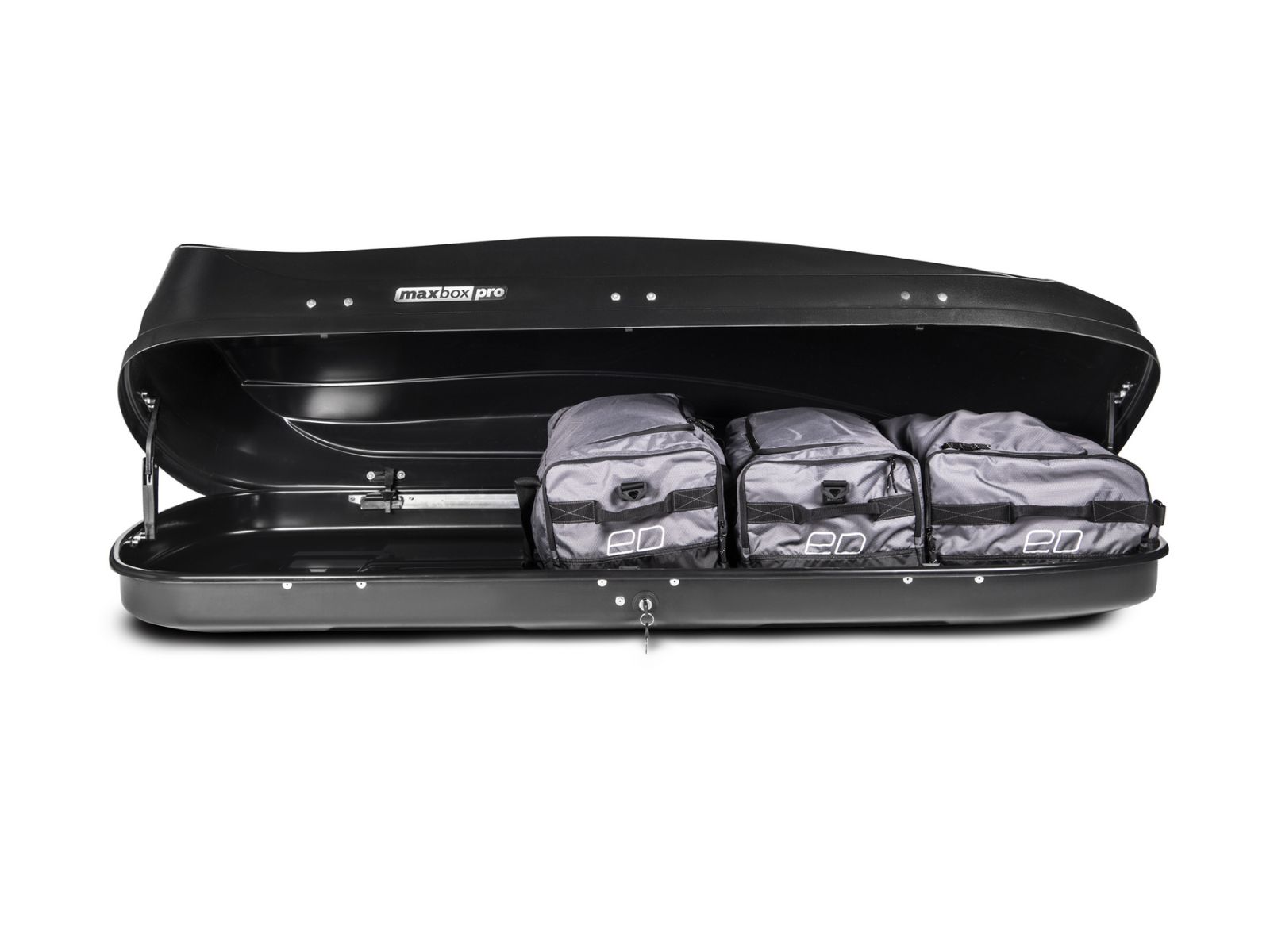 Автобокс MaxBox Pro 520 Чёрный Матовый с двусторонним открытием