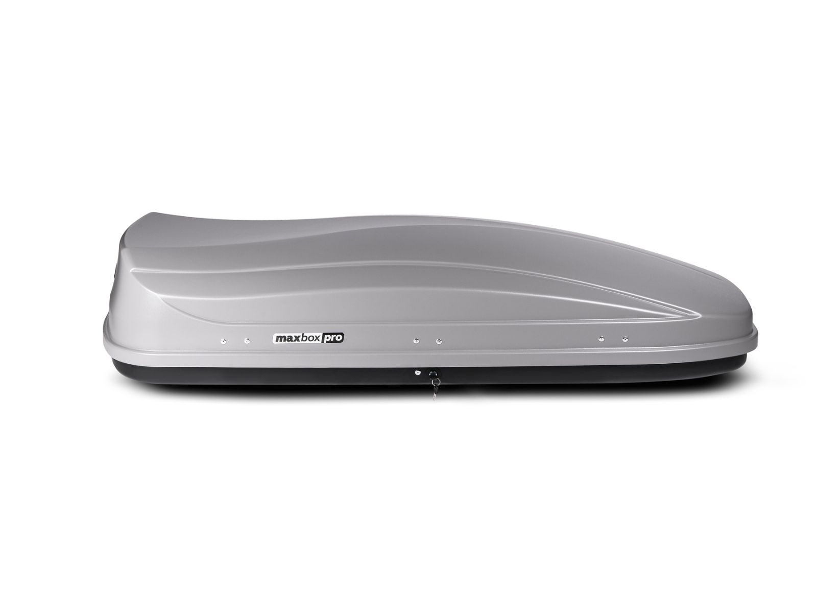 Автобокс MaxBox Pro 520 Серый Матовый с двусторонним открытием