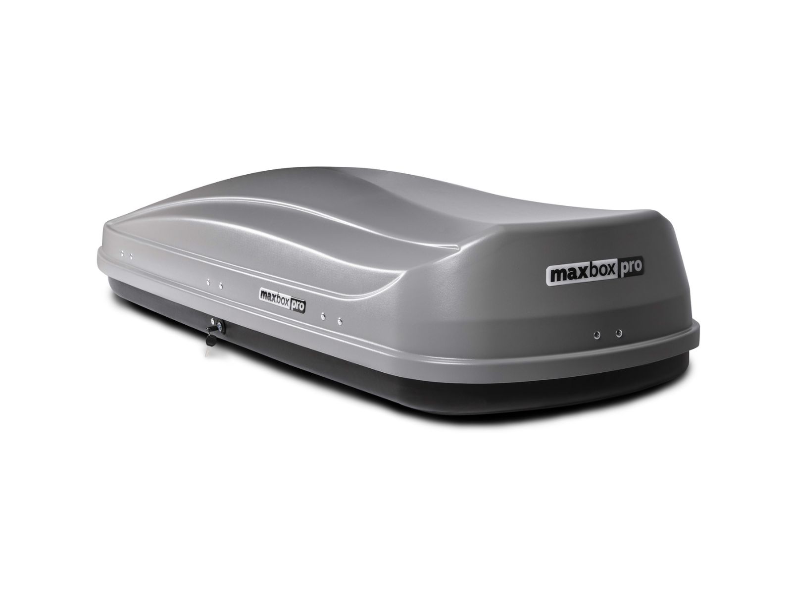 Автобокс MaxBox Pro 520 Серый Матовый с двусторонним открытием