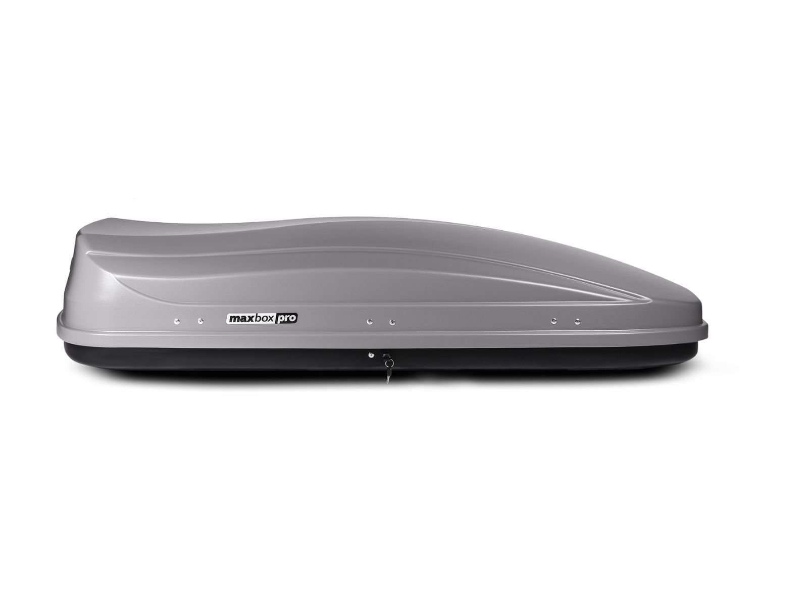 Автобокс MaxBox Pro 520 Серый Матовый с двусторонним открытием