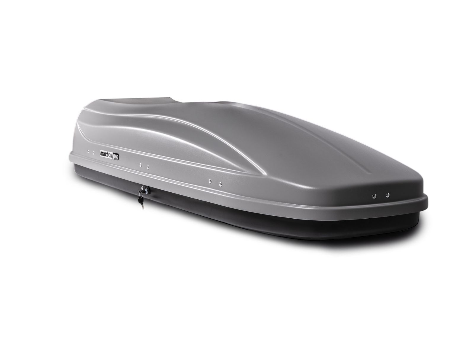 Автобокс MaxBox Pro 520 Серый Матовый с двусторонним открытием