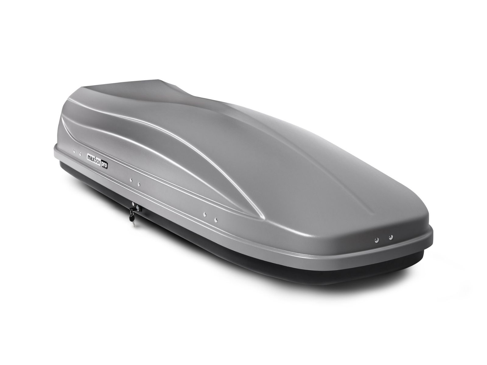 Автобокс MaxBox Pro 520 Серый Матовый с двусторонним открытием