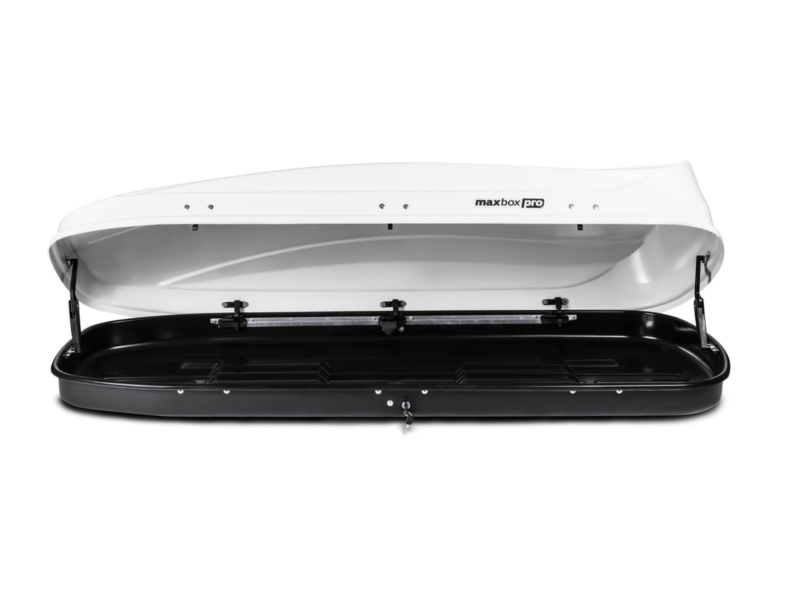 Автобокс MaxBox Pro 520 Белый Глянец с двусторонним открытием
