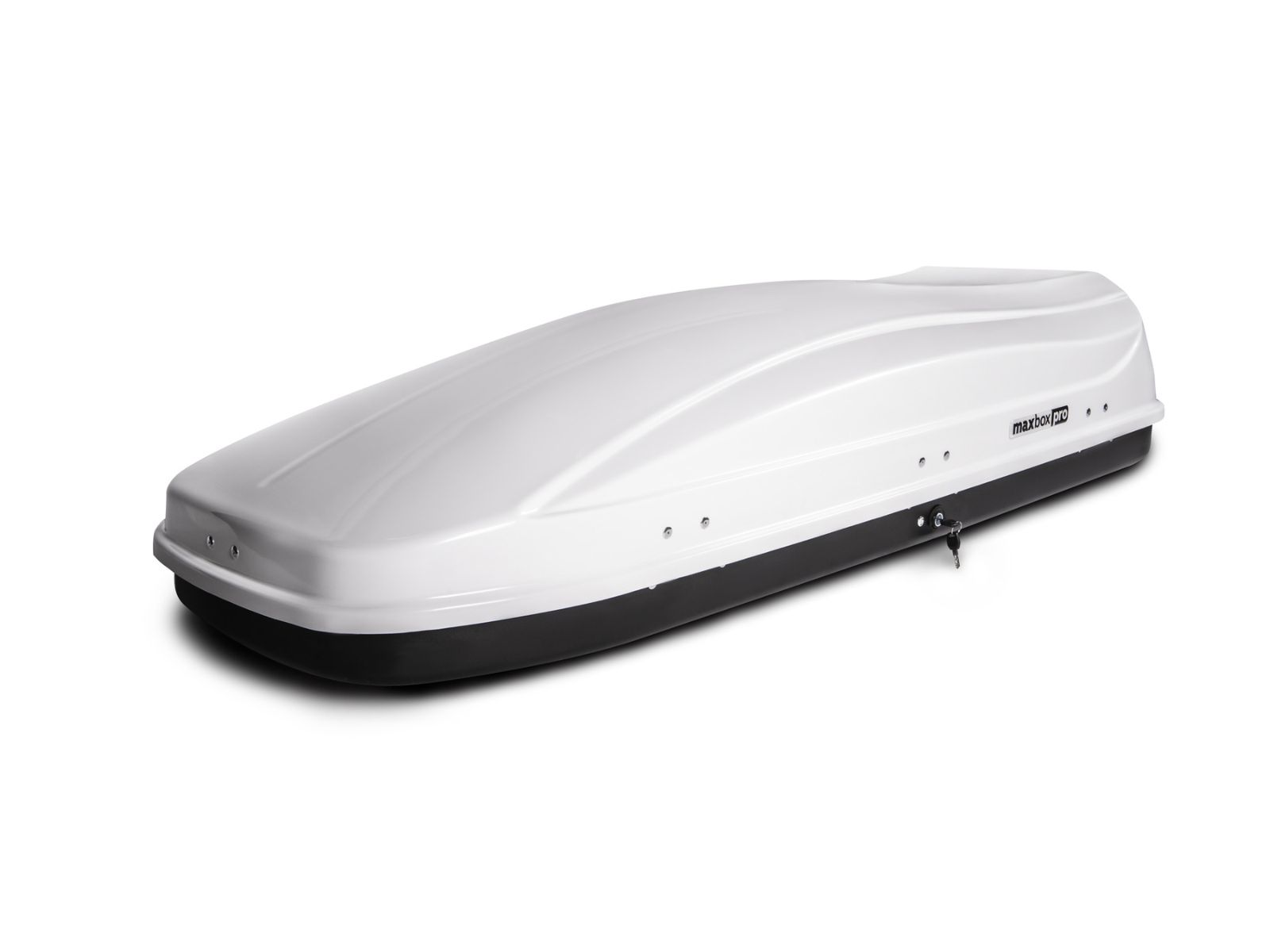 Автобокс MaxBox Pro 520 Белый Глянец с двусторонним открытием