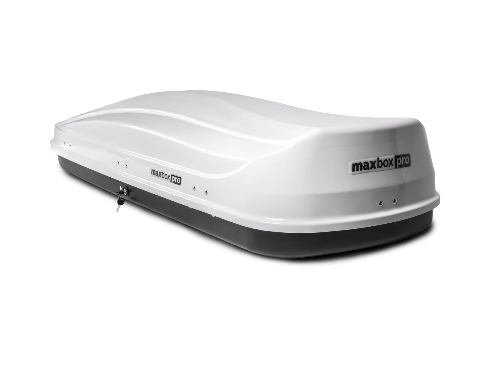 Автобокс MaxBox Pro 520 Белый Глянец с двусторонним открытием