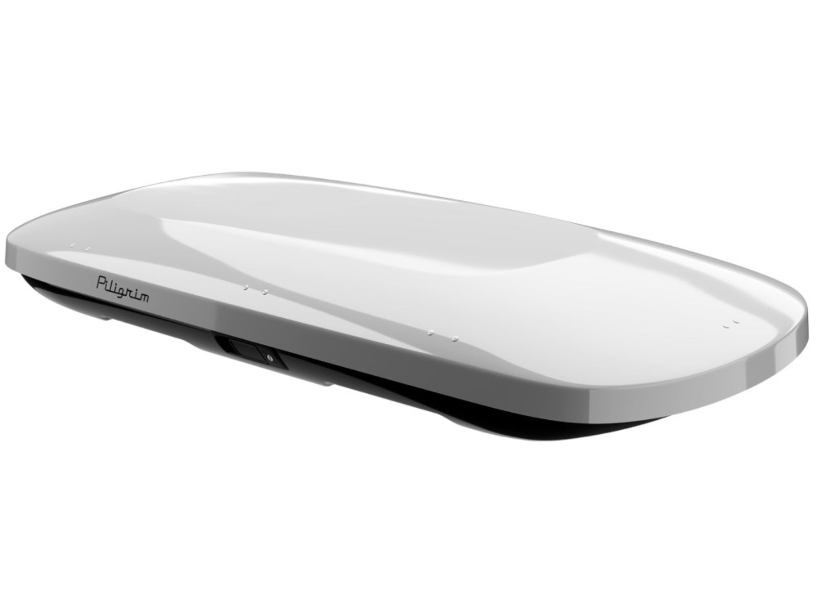 Автобокс Piligrim Box 190S Cерый Глянец с двусторонним открытием