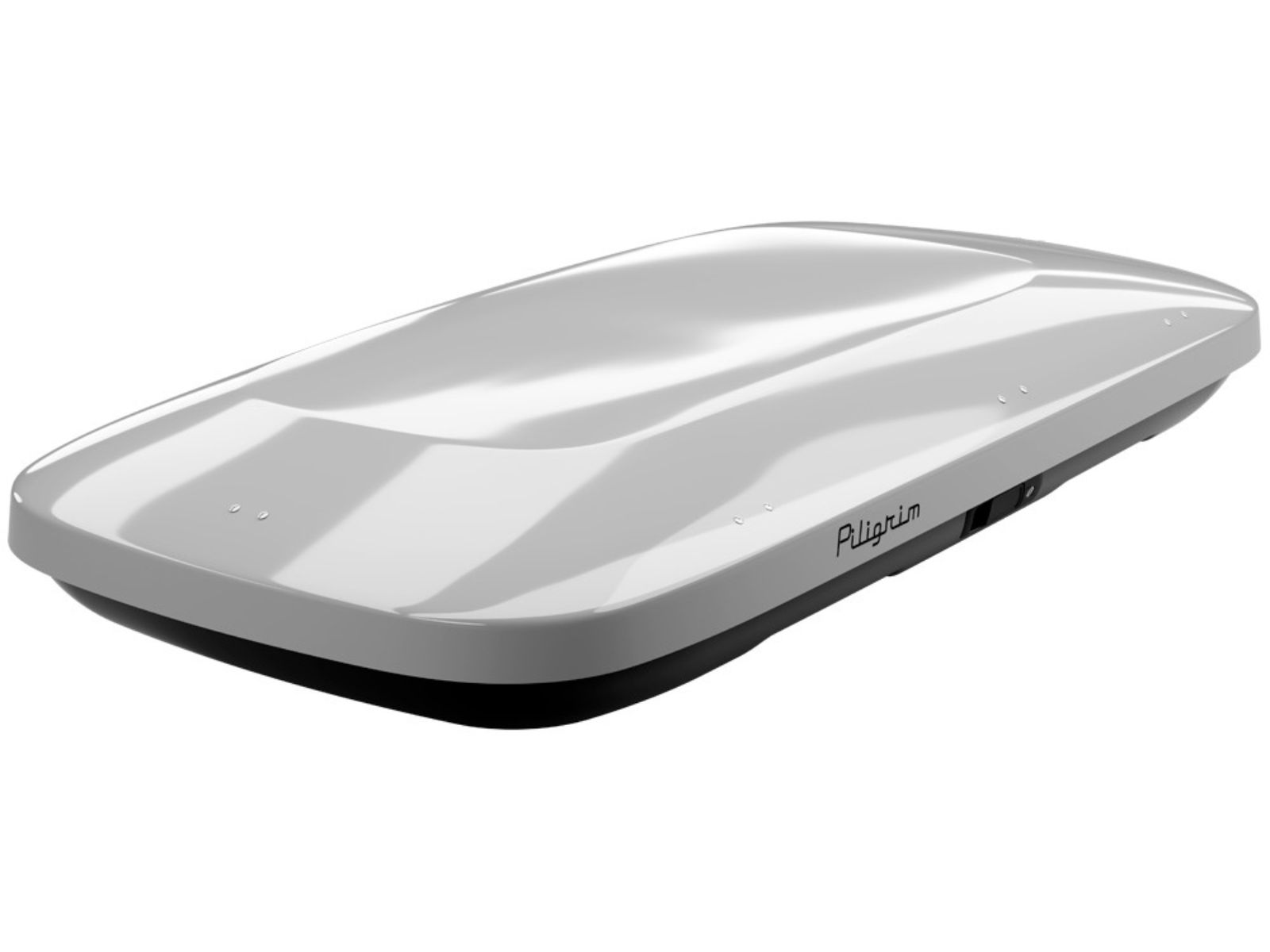 Автобокс Piligrim Box 190S Cерый Глянец с двусторонним открытием