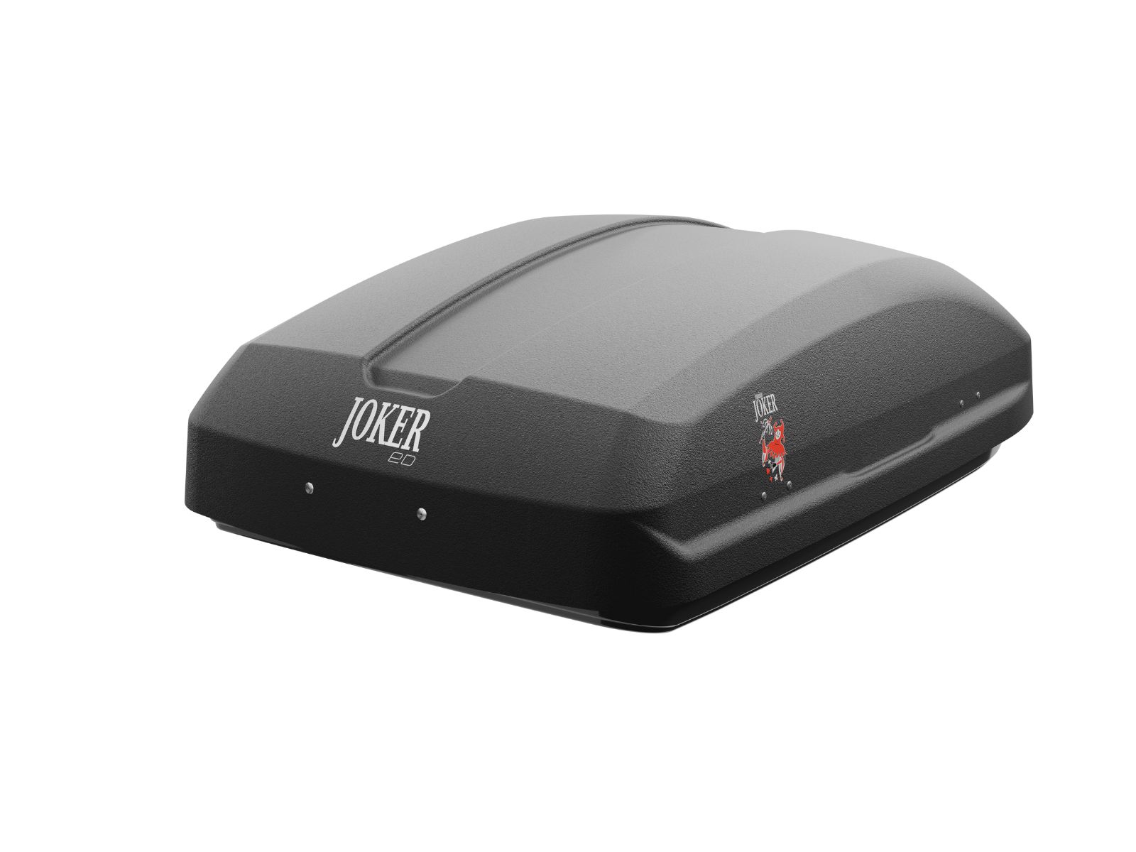 Автобокс Piligrim Джокер/Joker 380 Чёрный Матовый с двусторонним открытием