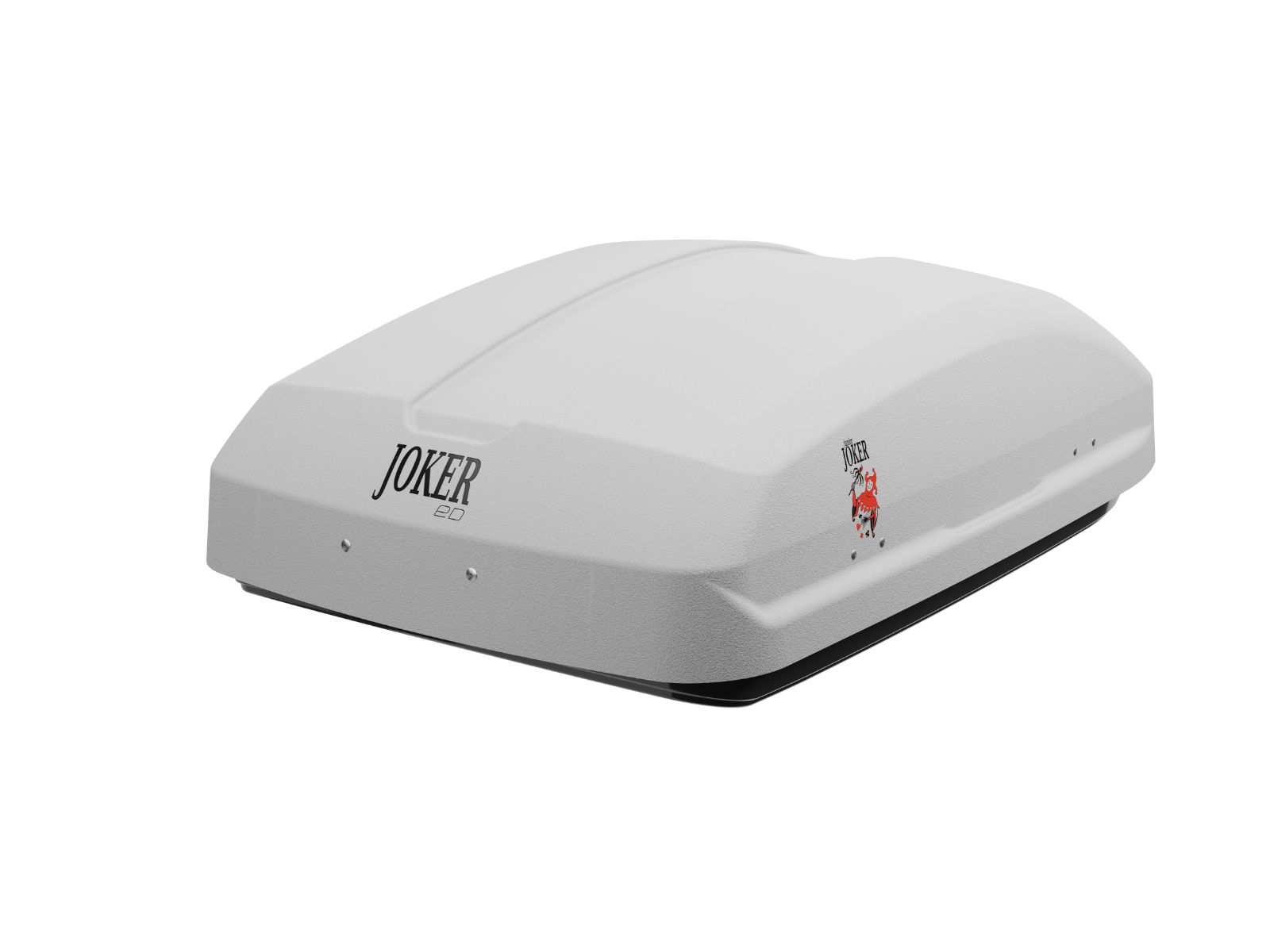Автобокс Piligrim Джокер/Joker 380 Серый Матовый с двусторонним открытием
