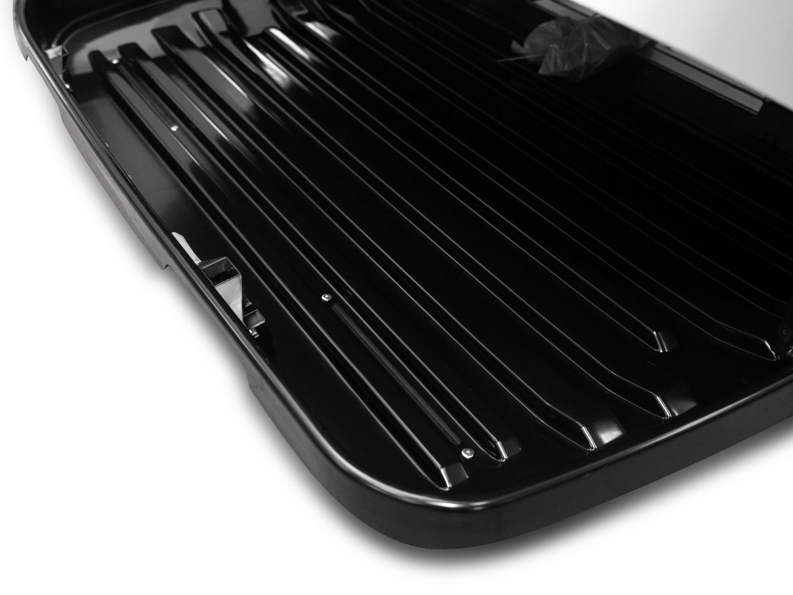 Автобокс Piligrim Джокер/Joker 380 Серый Матовый с двусторонним открытием