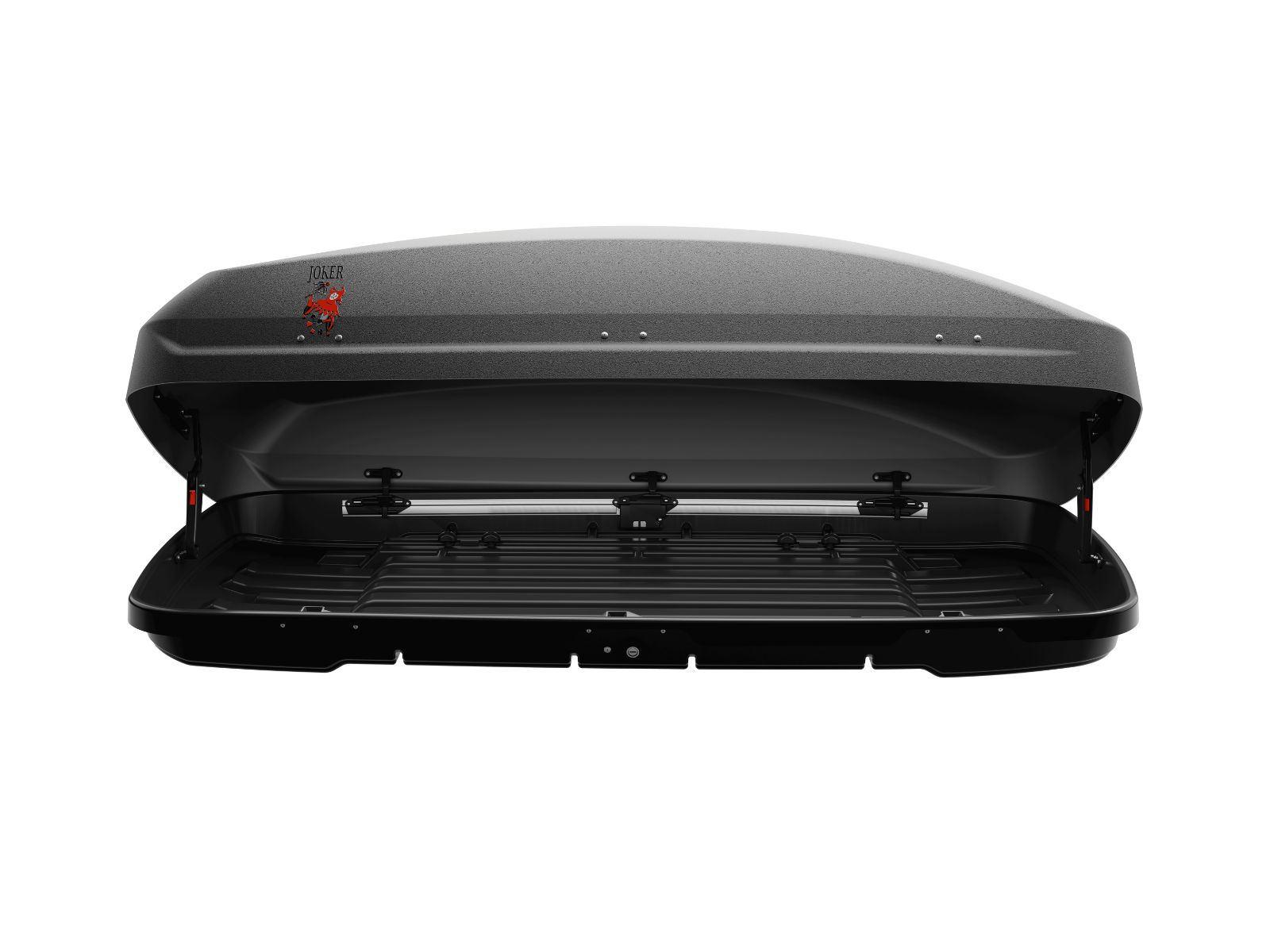 Автобокс Piligrim Джокер/Joker 530 Чёрный Матовый с двусторонним открытием