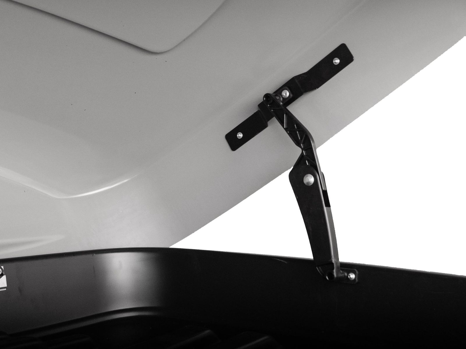 Автобокс Piligrim Джокер/Joker 530 Чёрный Матовый с двусторонним открытием