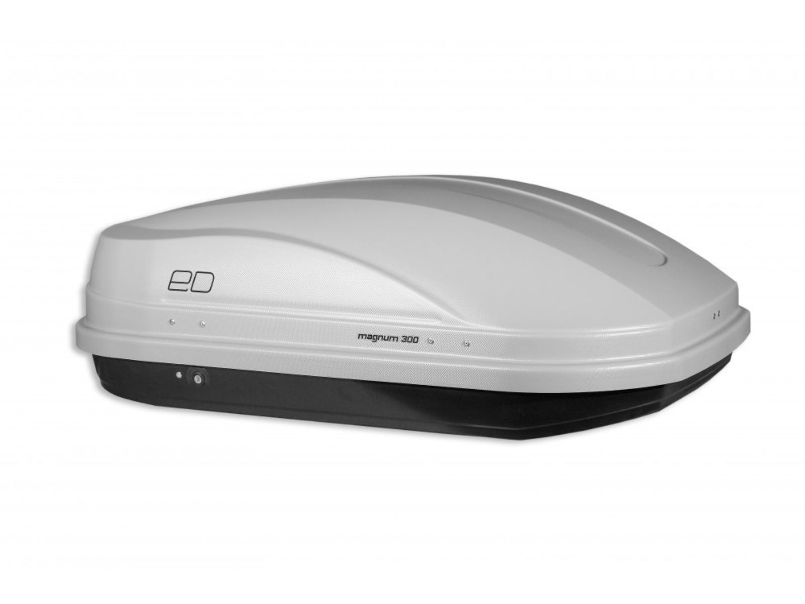 Автобокс Piligrim Магнум 300 Серый Карбон с двусторонним открытием