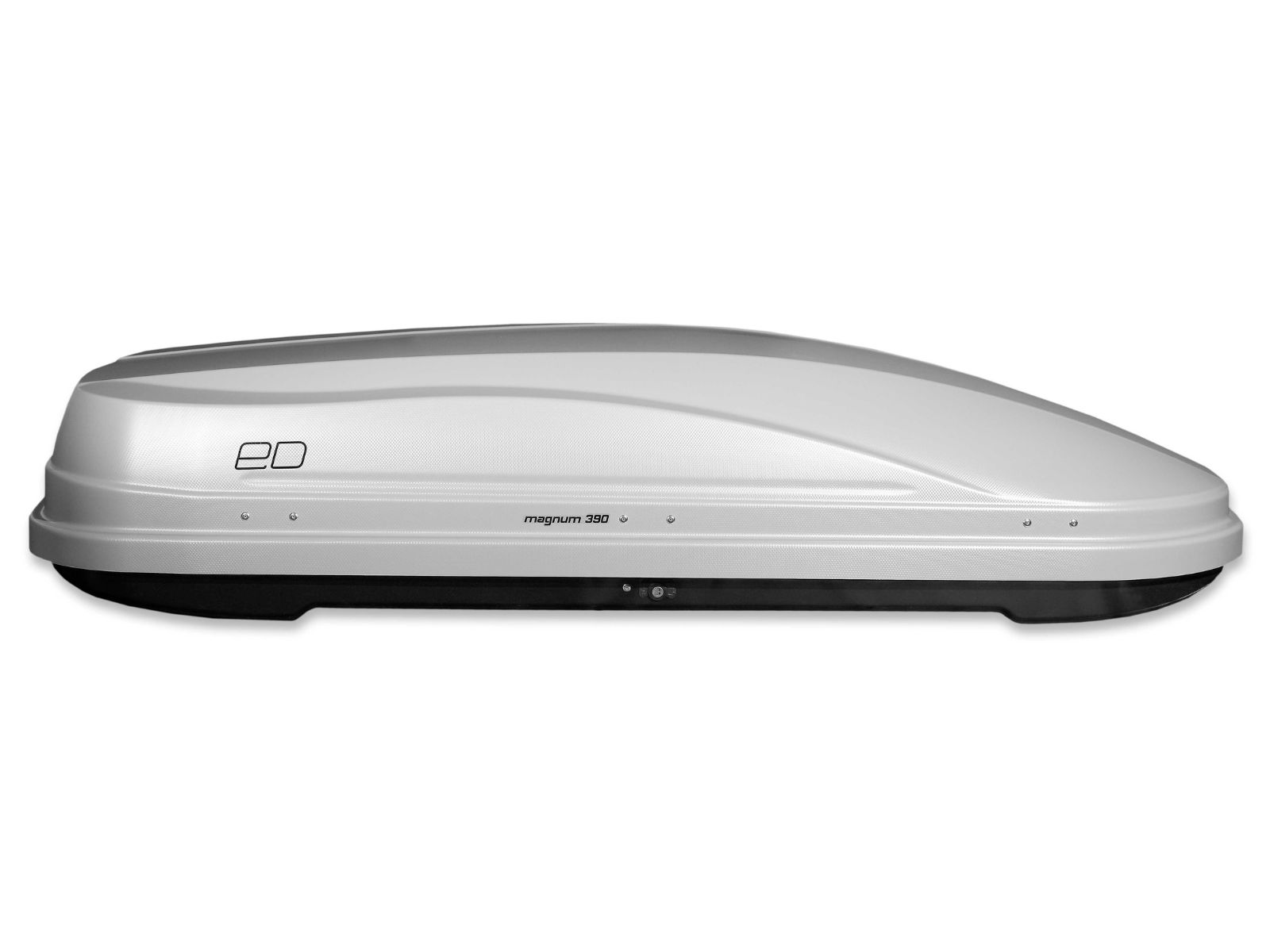 Автобокс Piligrim Магнум 390 Серый Карбон с двусторонним открытием