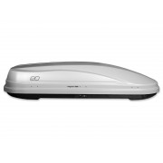 Автобокс Piligrim Магнум 390 Серый Карбон с двусторонним открытием