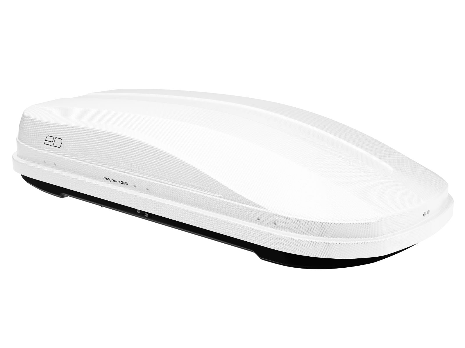 Автобокс Piligrim Магнум 390 Белый Карбон с двусторонним открытием