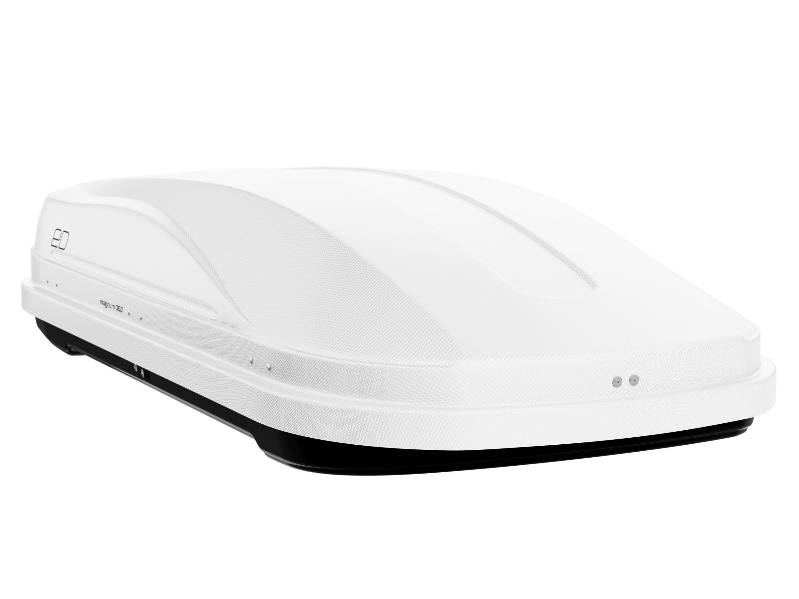 Автобокс Piligrim Магнум 390 Белый Карбон с двусторонним открытием