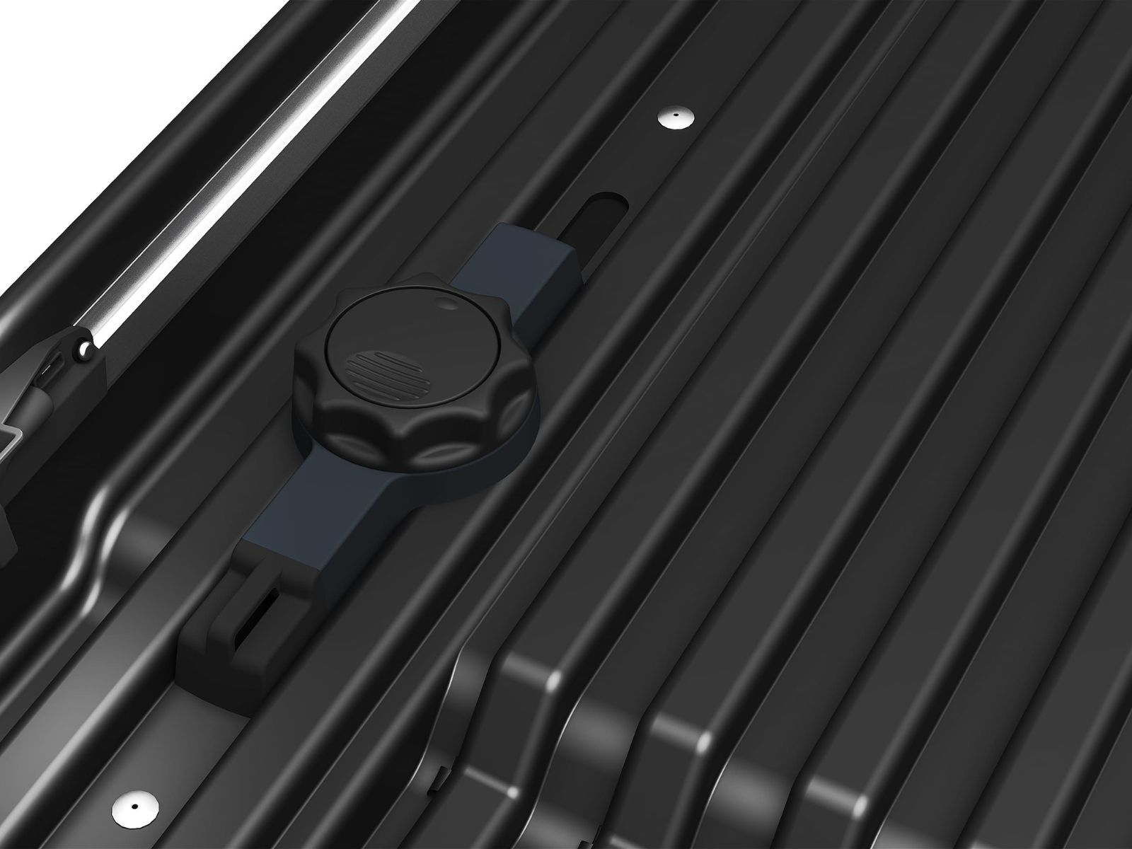 Автобокс Piligrim Магнум 390 Белый Карбон с двусторонним открытием