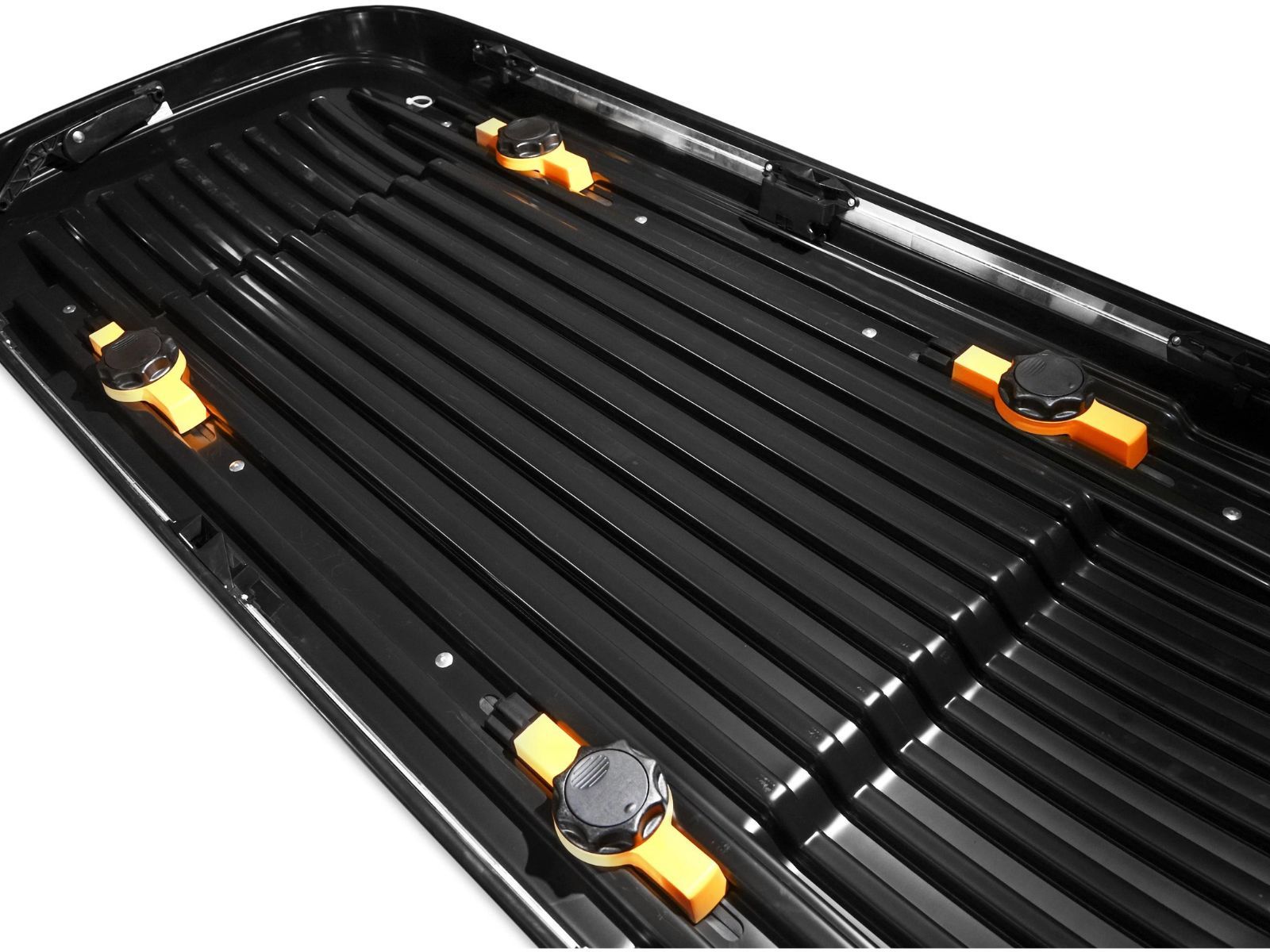 Автобокс Piligrim Магнум 390 Чёрный камуфляж с двусторонним открытием