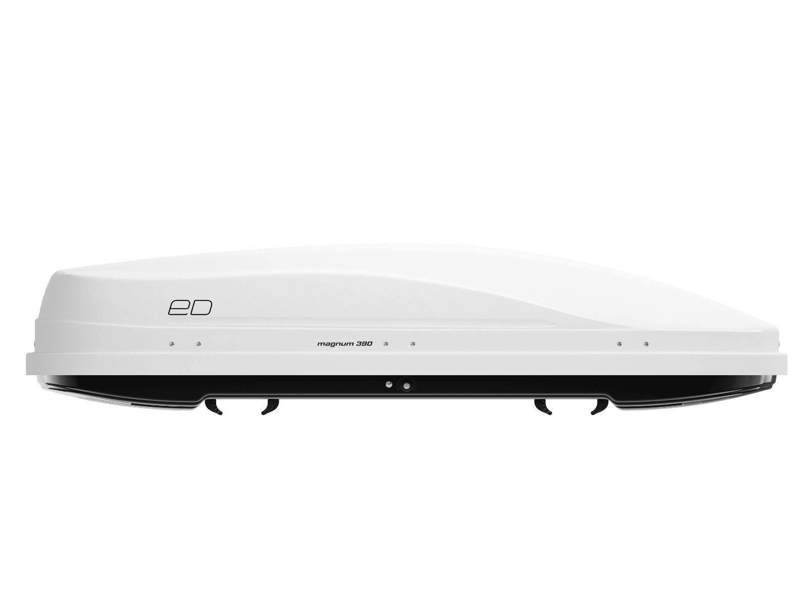 Автобокс Piligrim Магнум 390 Белый Матовый с двусторонним открытием