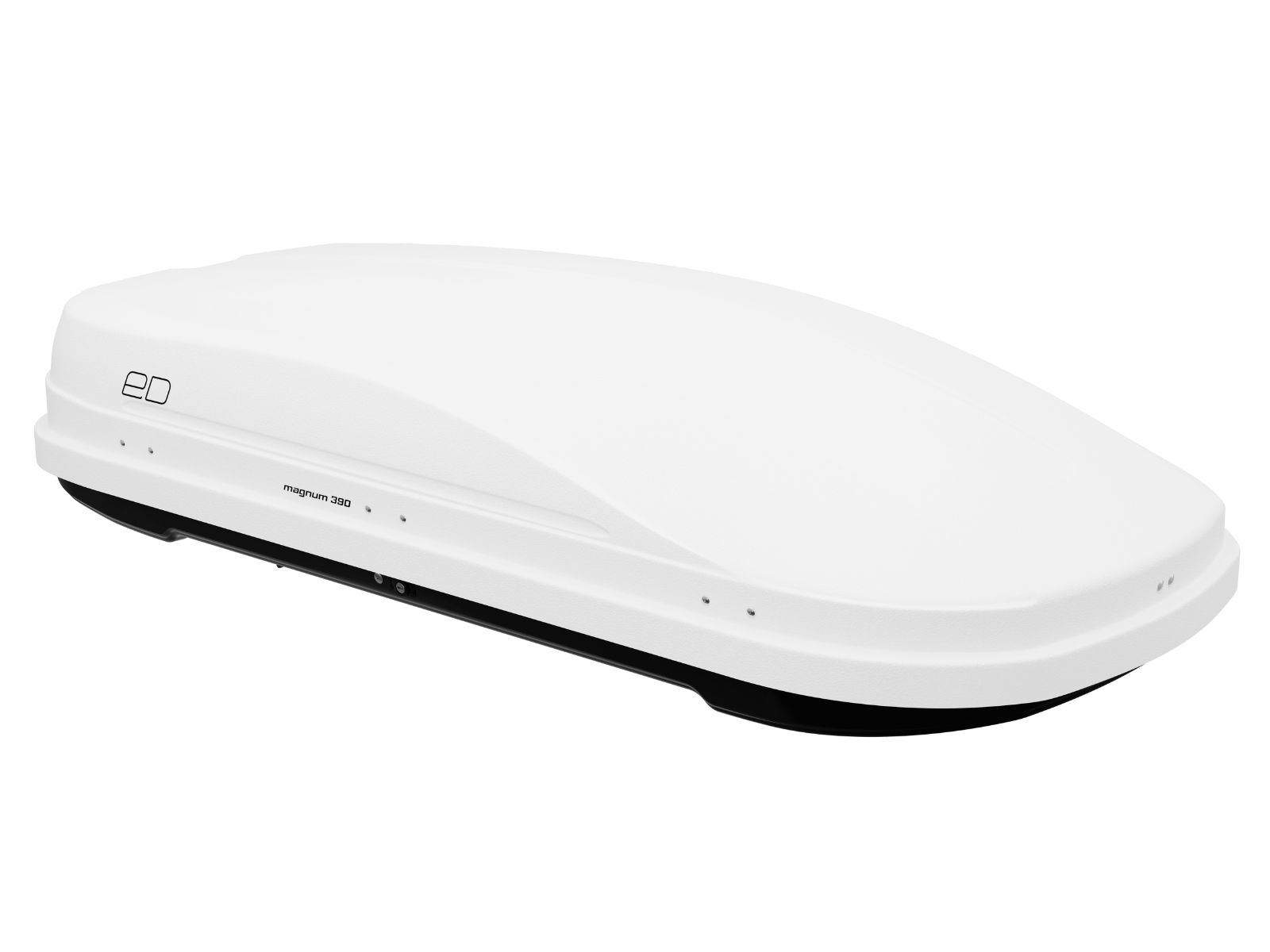 Автобокс Piligrim Магнум 390 Белый Матовый с двусторонним открытием