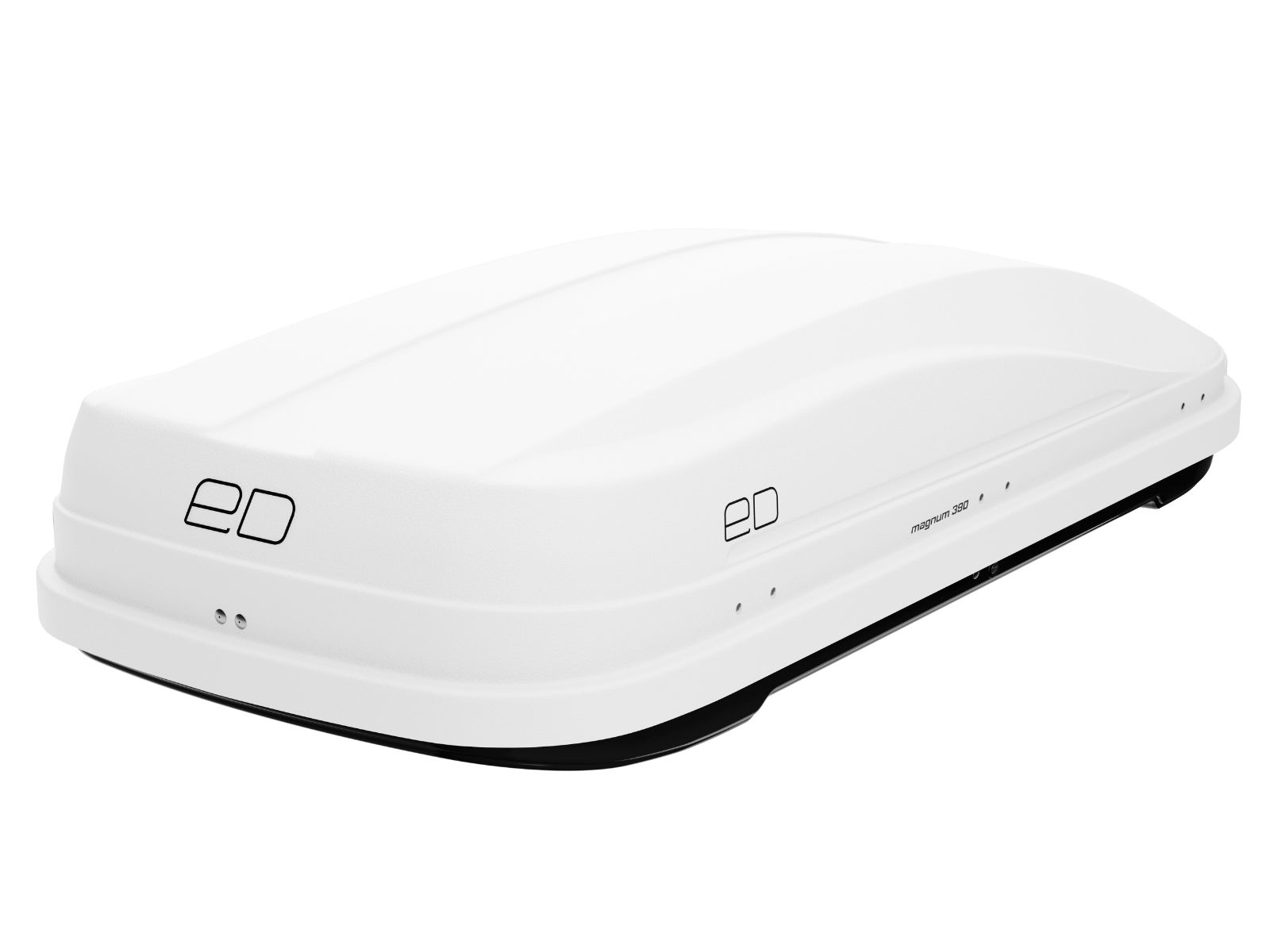 Автобокс Piligrim Магнум 390 Белый Матовый с двусторонним открытием