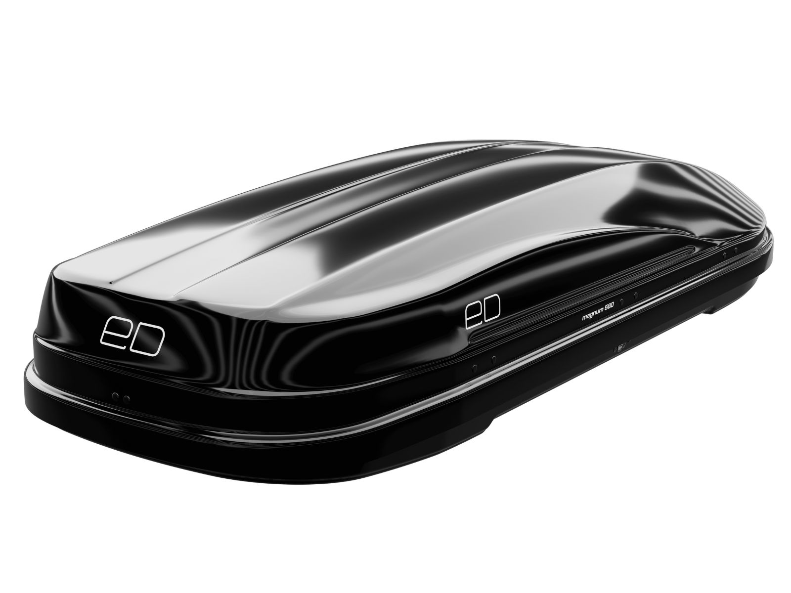 Автобокс Piligrim Магнум 580 Чёрный Глянец с двусторонним открытием