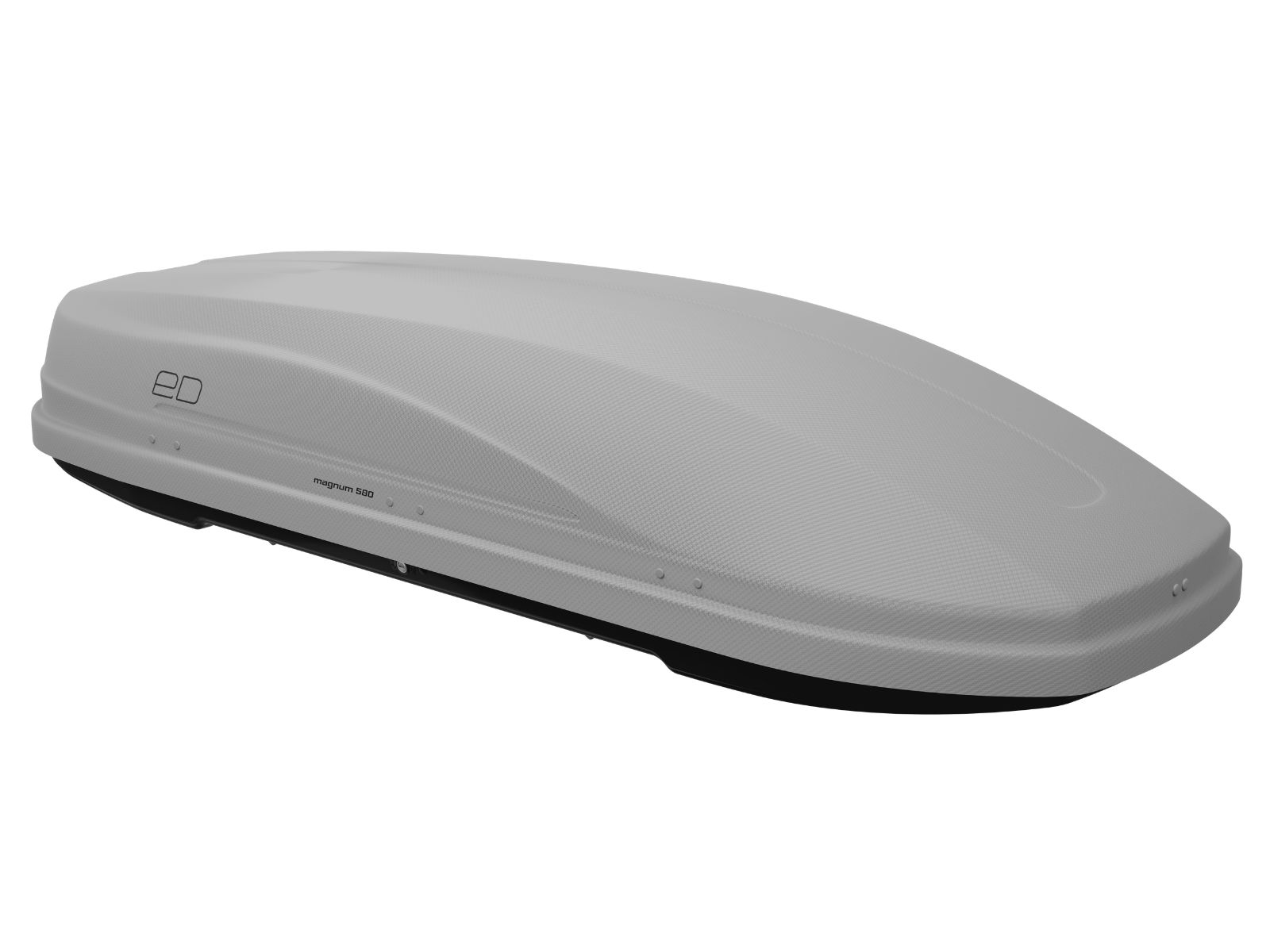 Автобокс Piligrim Магнум 580 Серый Карбон с двусторонним открытием