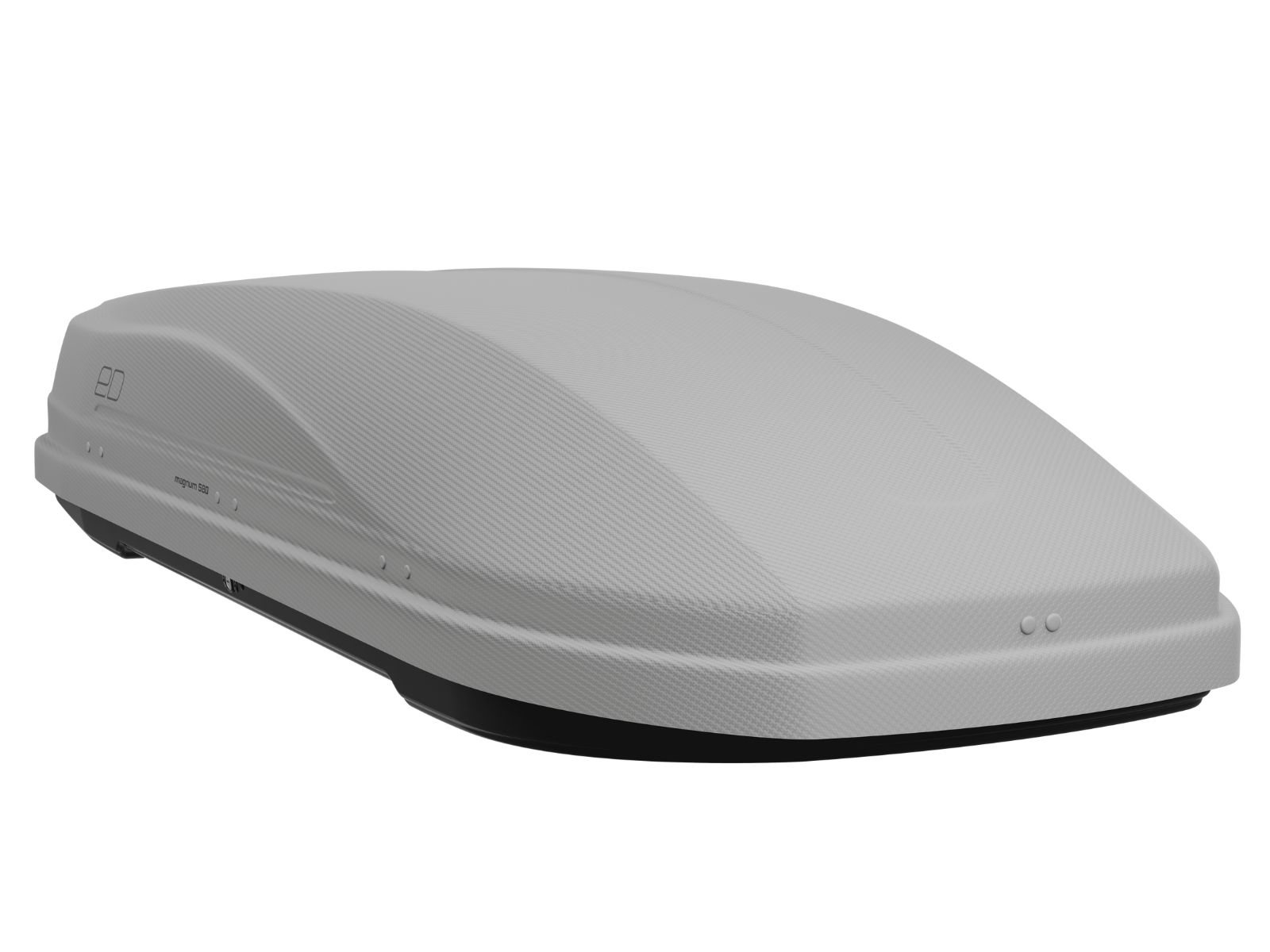 Автобокс Piligrim Магнум 580 Серый Карбон с двусторонним открытием