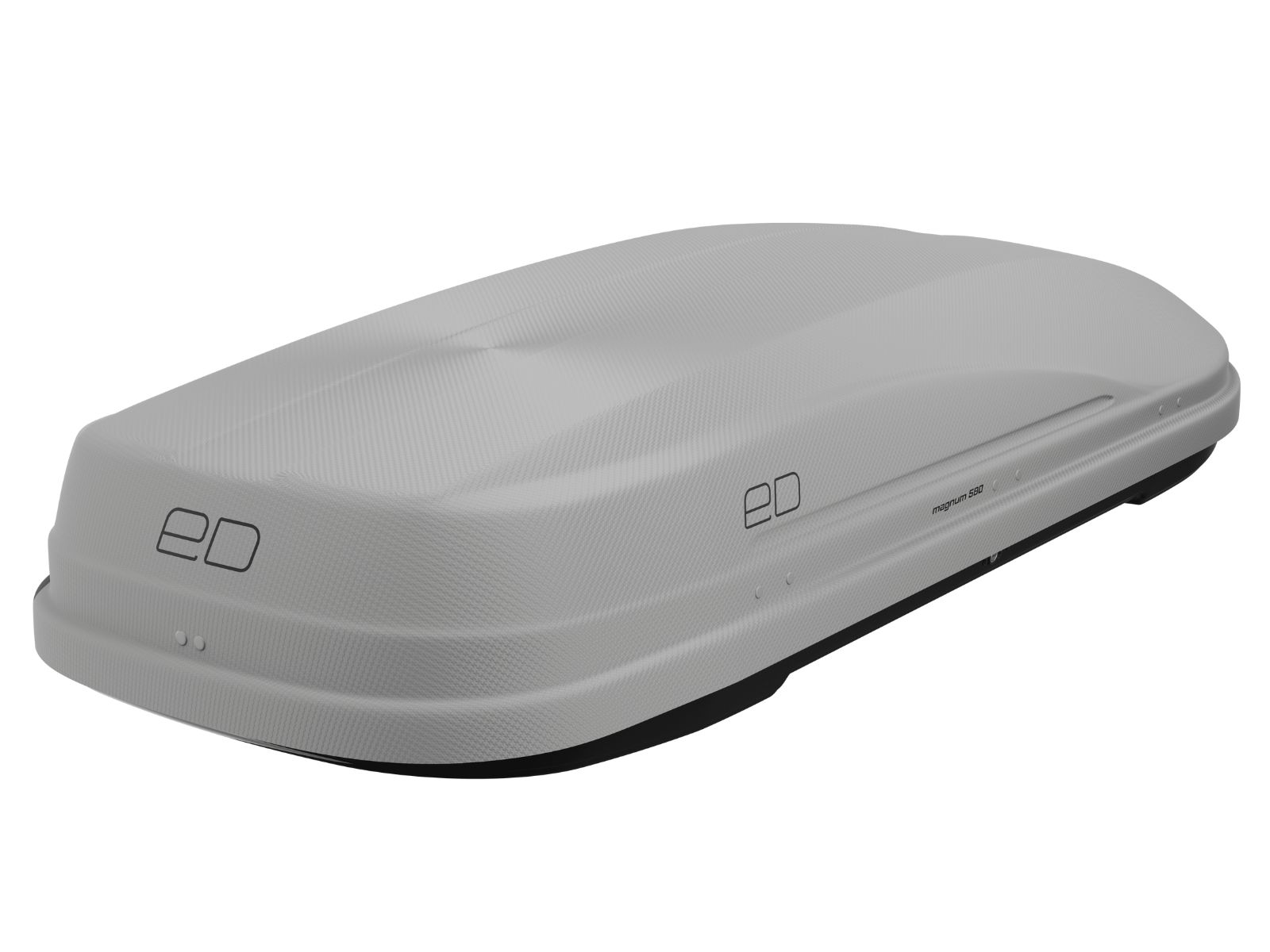 Автобокс Piligrim Магнум 580 Серый Карбон с двусторонним открытием