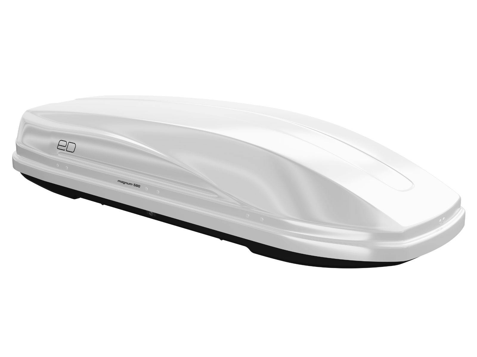 Автобокс Piligrim Магнум 580 Белый Глянец с двусторонним открытием