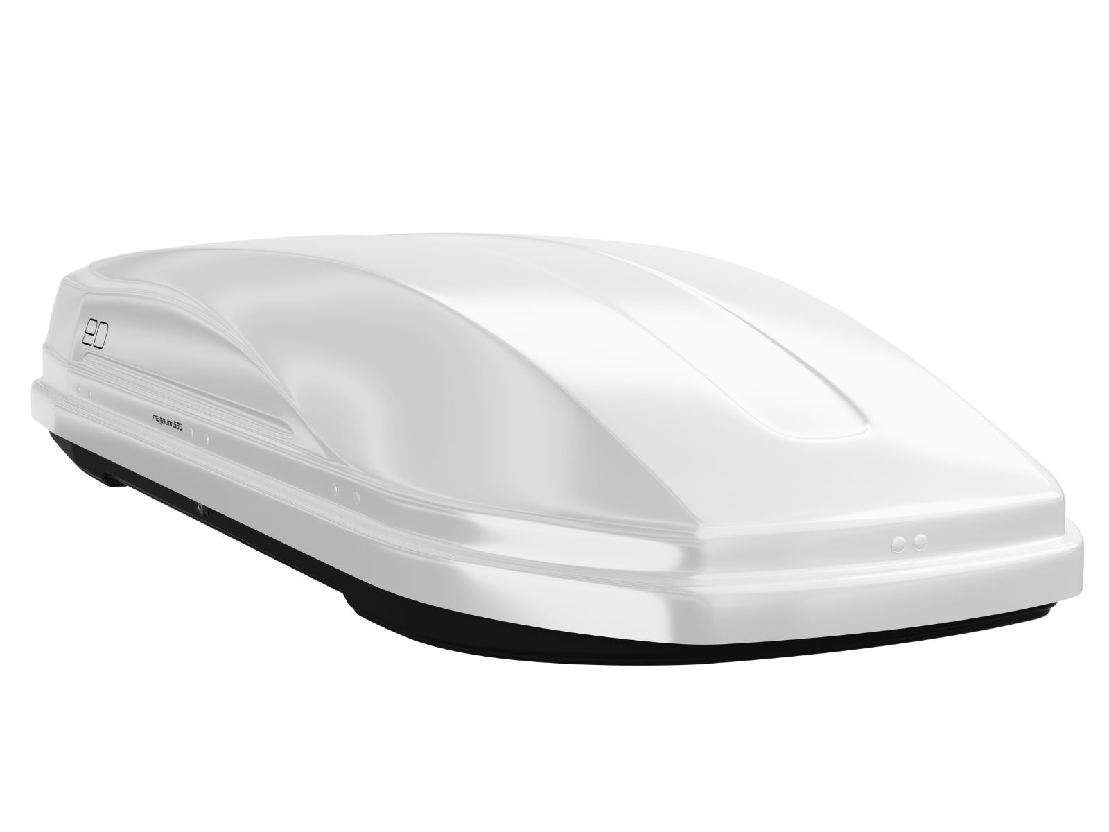 Автобокс Piligrim Магнум 580 Белый Глянец с двусторонним открытием