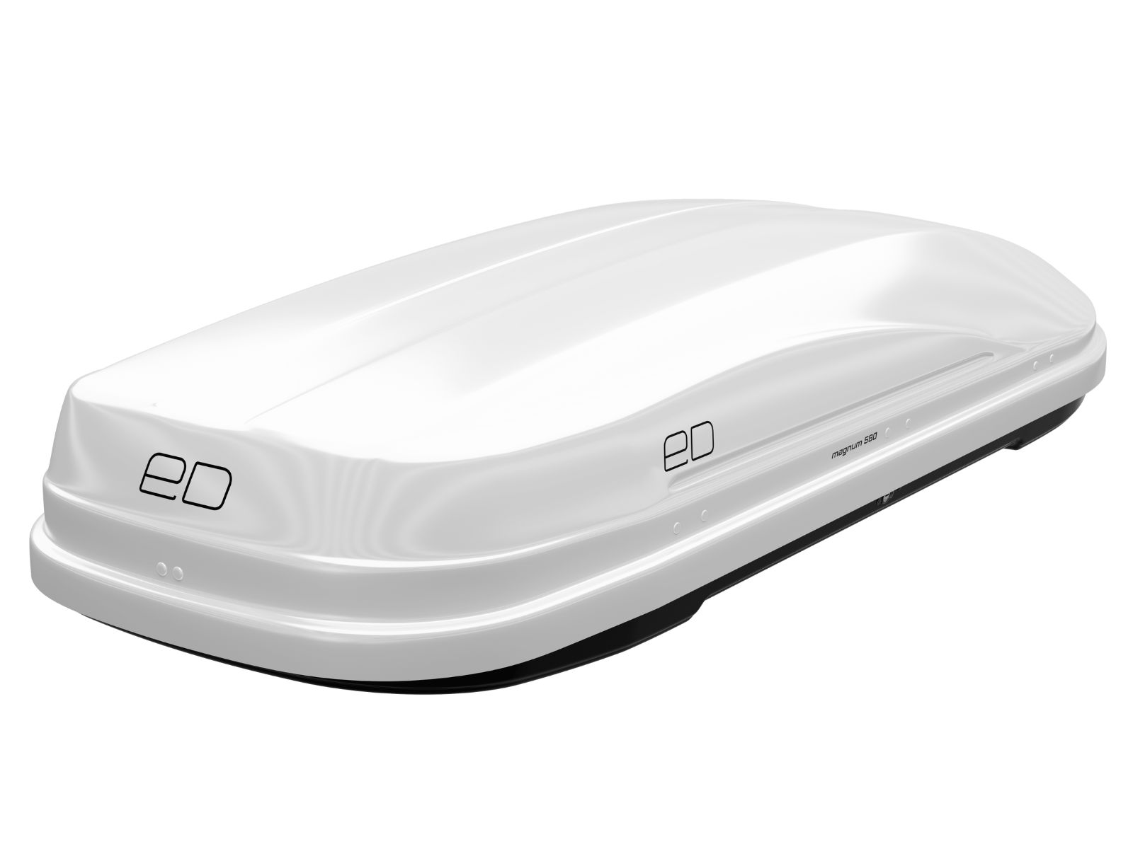 Автобокс Piligrim Магнум 580 Белый Глянец с двусторонним открытием