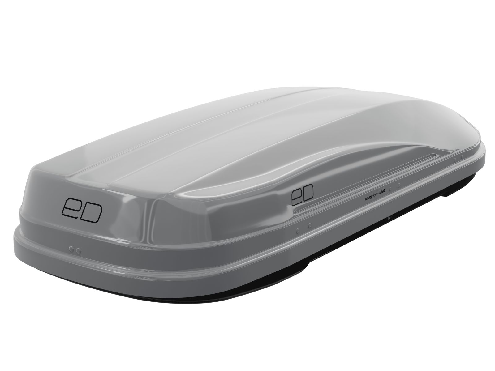 Автобокс Piligrim Магнум 580 Серый Глянец с двусторонним открытием