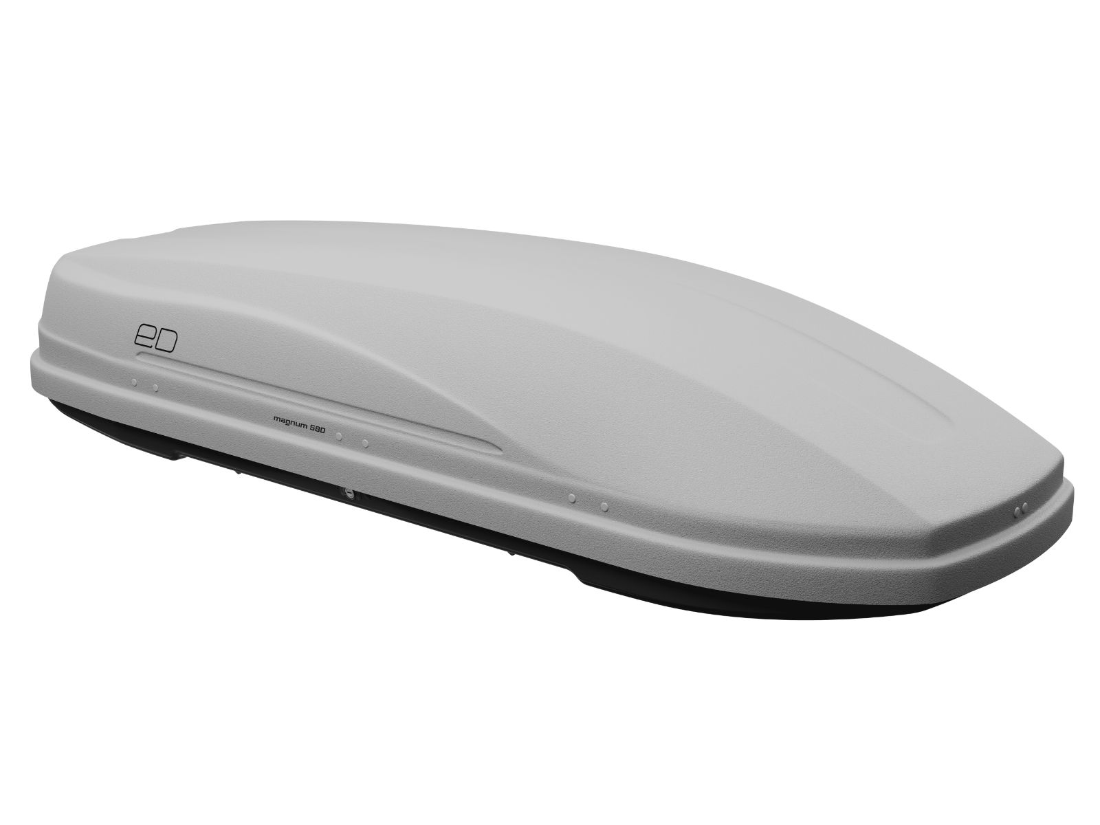 Автобокс Piligrim Магнум 580 Серый Матовый с двусторонним открытием