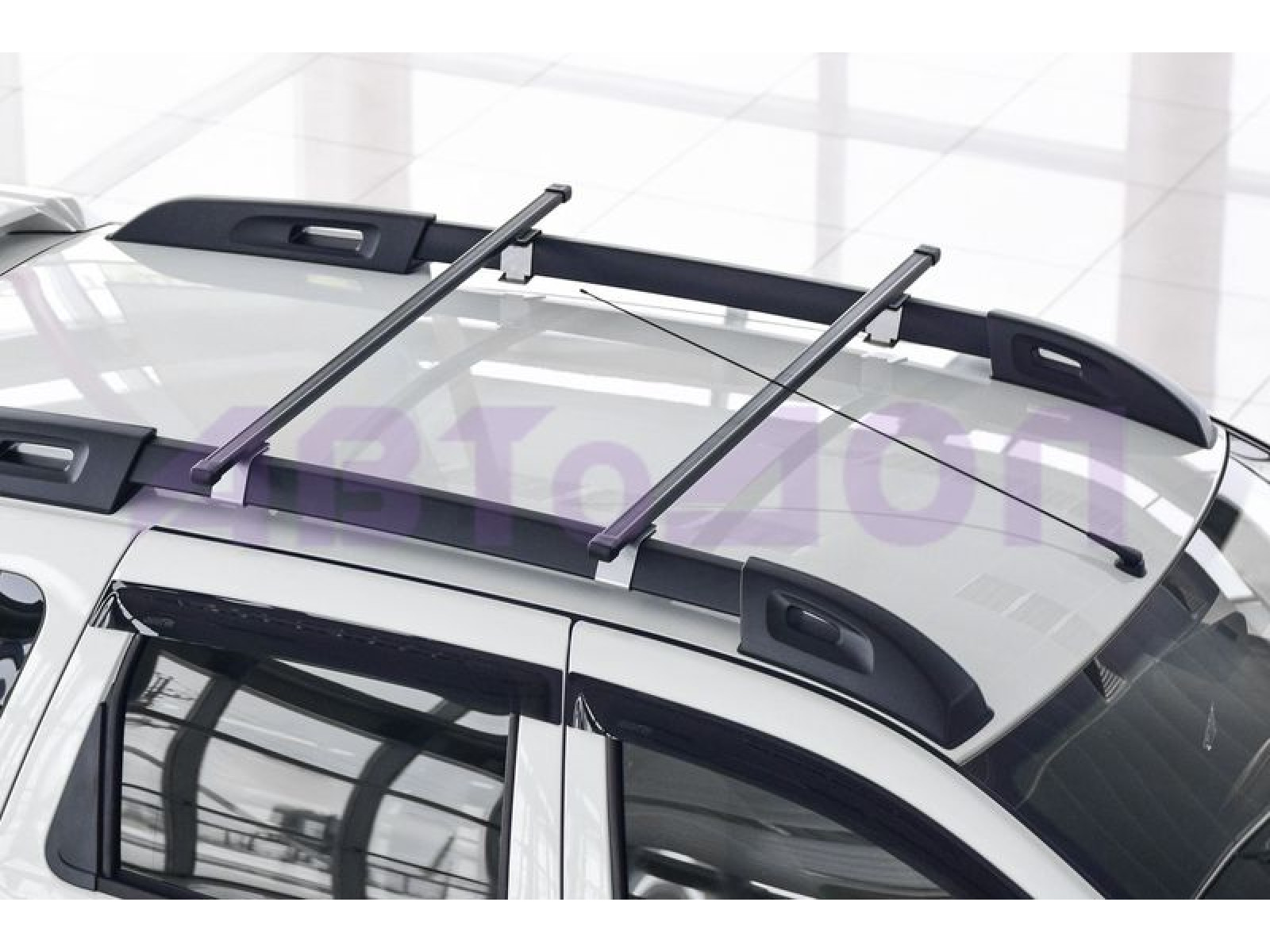 Поперечины 1,20 на рейлинги Renault DUSTER (рестайлинг) с 2016-2020