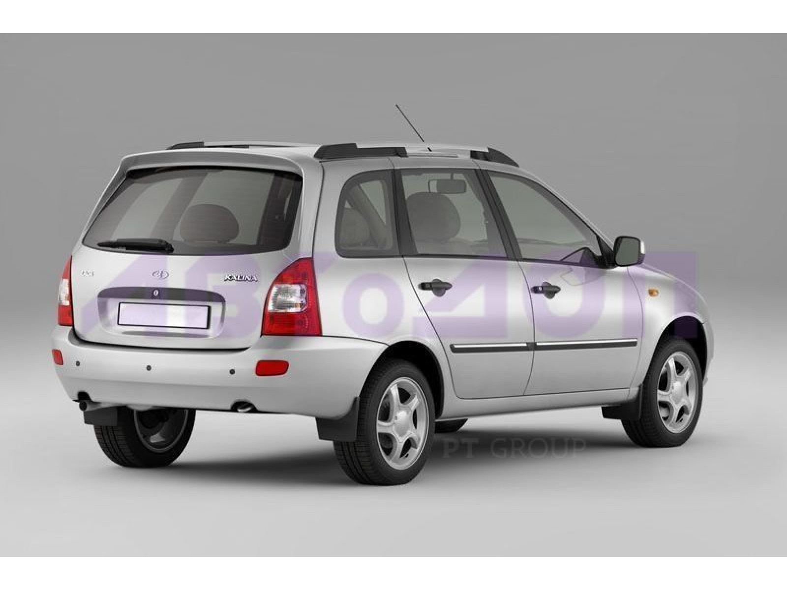 Рейлинги Комфорт (Под крышу с ребром) LADA Kalina Универсал 2004-2013