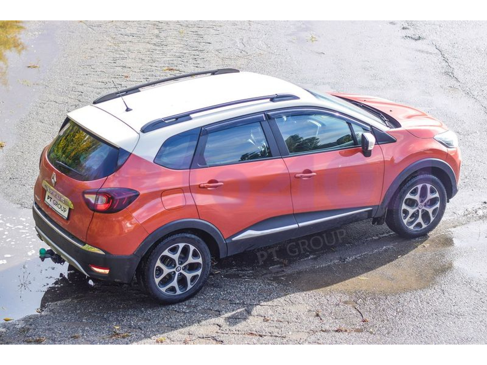 Рейлинги (Черный муар) RENAULT Kaptur с 2016-