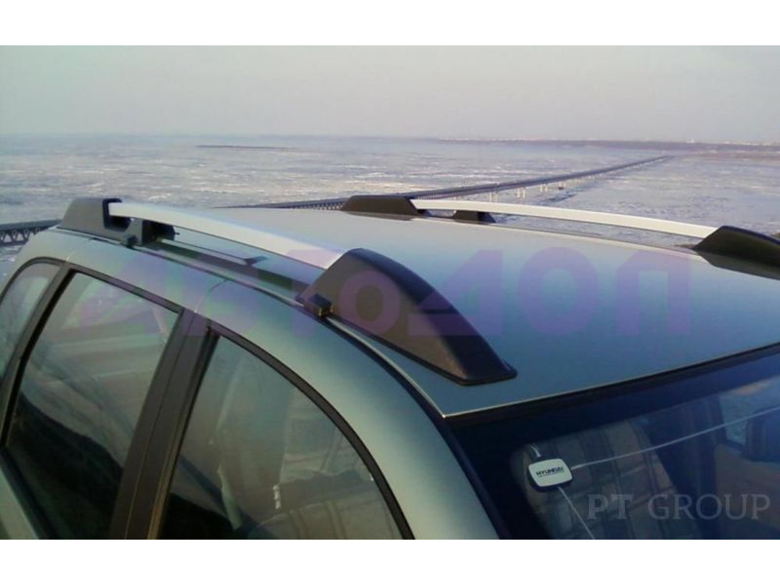 Рейлинги Усиленные (Под крышу с ребром) LADA Kalina Универсал 2004-2013