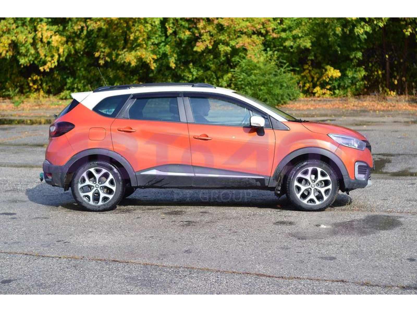 Рейлинги (Черный муар) RENAULT Kaptur с 2016-