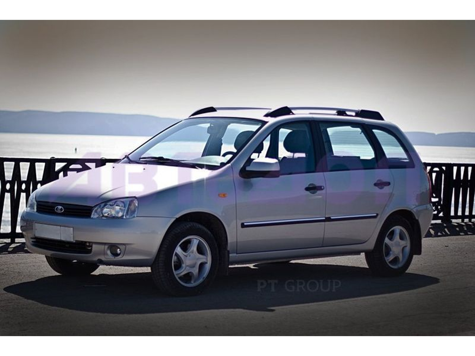 Рейлинги Усиленные (Под крышу с ребром) LADA Kalina Универсал 2004-2013