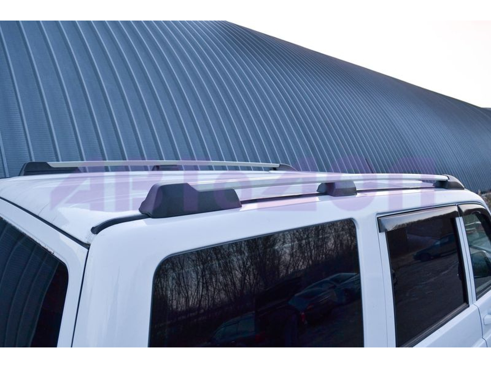 Рейлинги (Серебристый Муар) UAZ Patriot 2005-