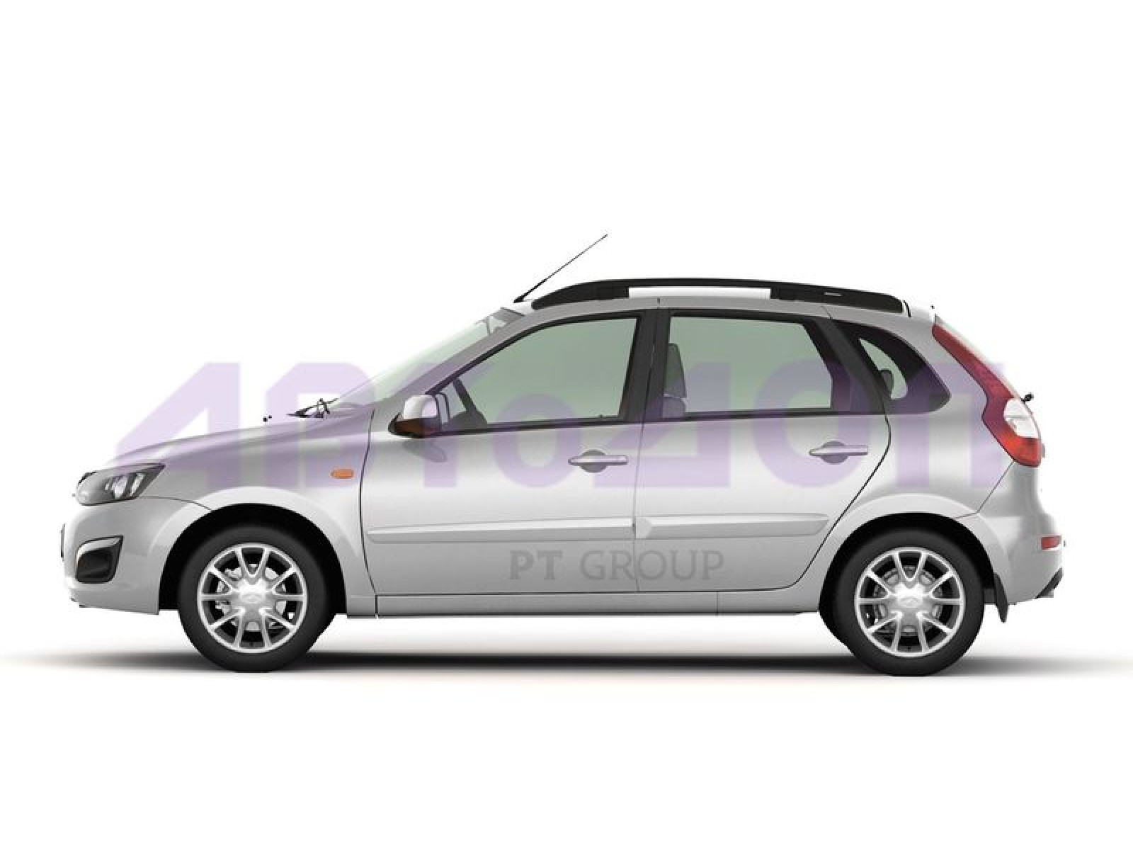 Рейлинги Комфорт на LADA Kalina Хэтчбек 2004-2013, II Хэтчбек 2013-