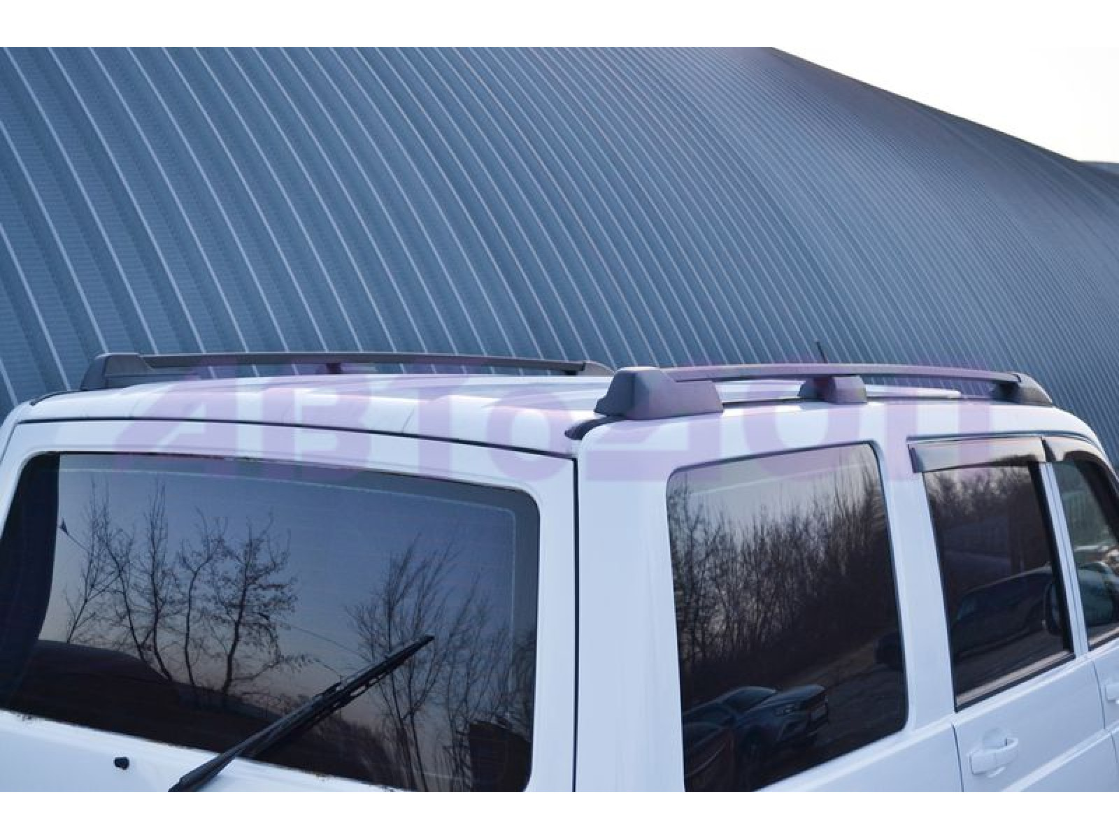 Рейлинги (Черный Муар) UAZ Patriot 2005-