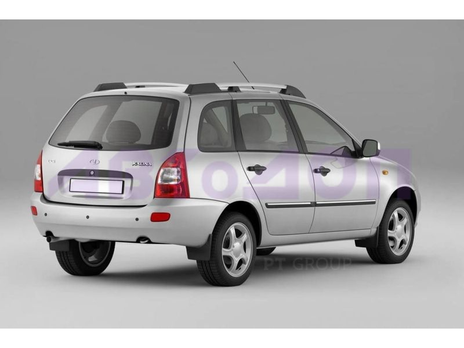 Рейлинги Усиленные (Под крышу с ребром) LADA Kalina Универсал 2004-2013