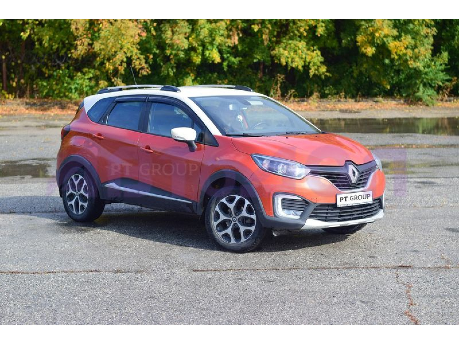Рейлинги (Серебристый муар) RENAULT Kaptur с 2016-