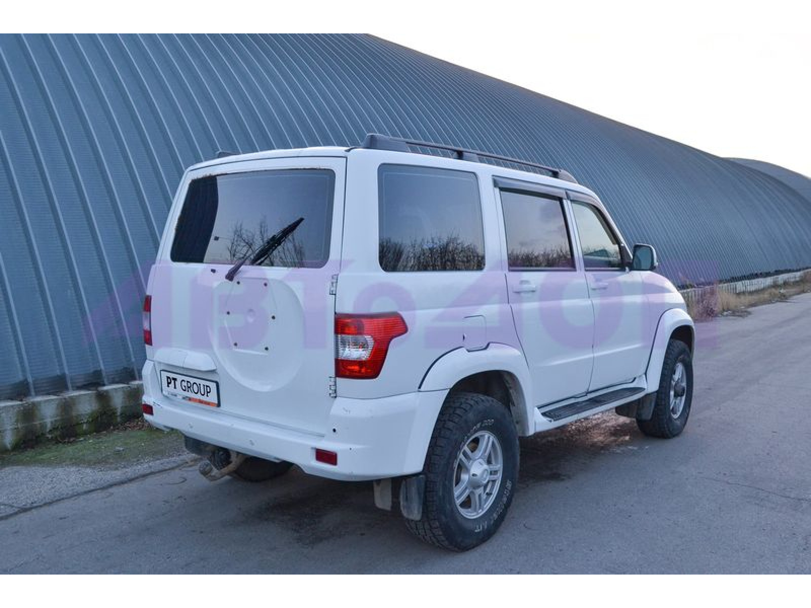 Рейлинги (Черный Муар) UAZ Patriot 2005-